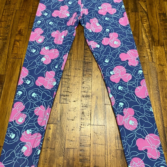 LuLaRoe Disney Minnie Mouse One Size Leggings - Picture 2 of 9